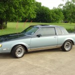 1987 regal limited dark blue light blue