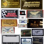 buick grand national license plate