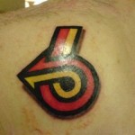 power 6 tattoo