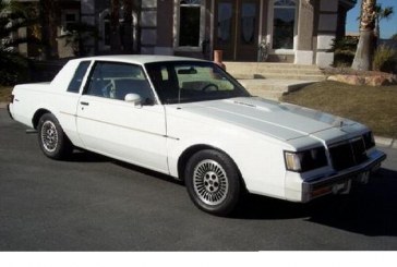 1985 Buick Regal T Type White