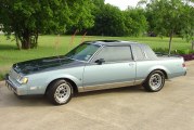 1987 Buick Regal Limited Two Tone Dark Blue / Light Blue