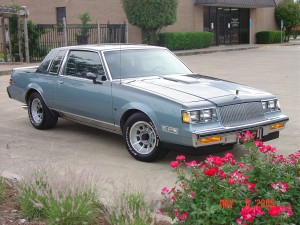 1987 regal limited two tone blue D84