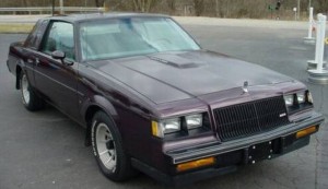 1987 Buick Regal Limited Dark Red Metallic