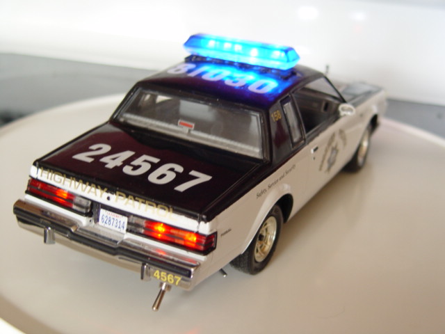 Diecast CHP Police Car