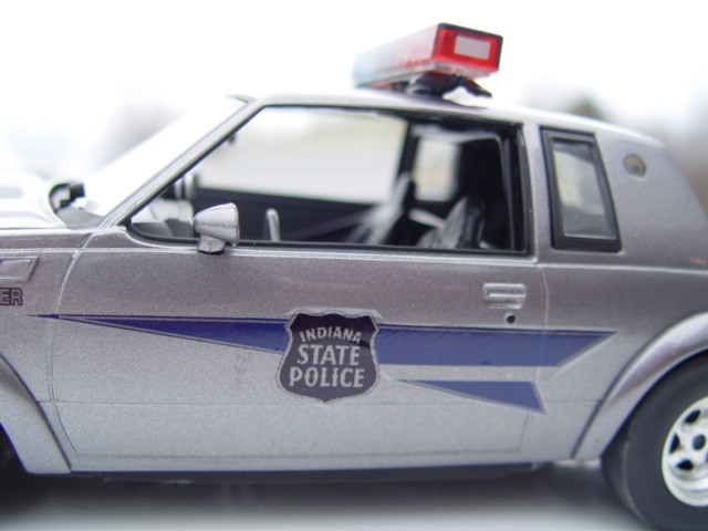 Diecast Indiana State Police Car
