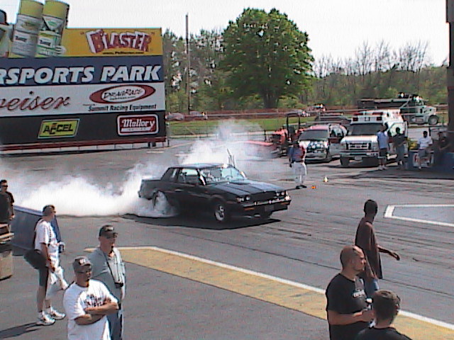 turbo buick regal burnout