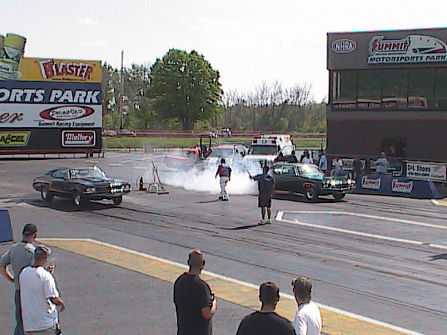 buick gs burnout