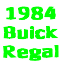 1984 buick regal