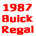 1987 buick regal