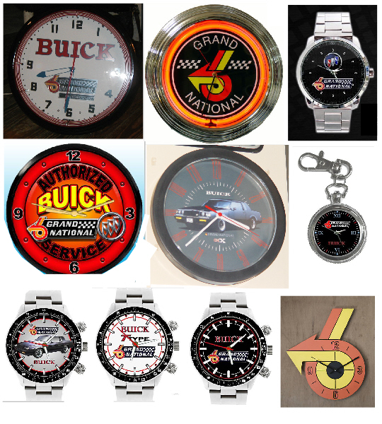 buick grand national clocks