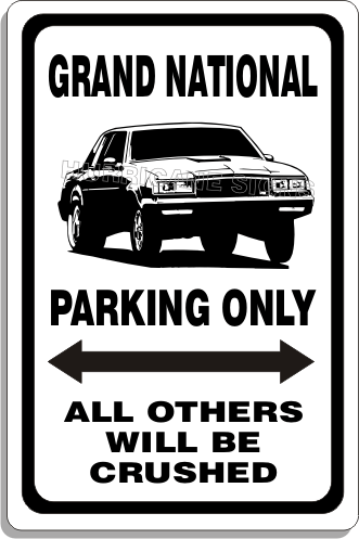 buick grand national sign