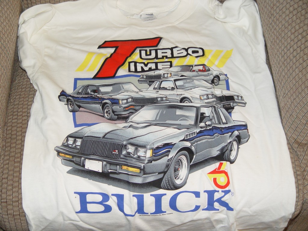 Buick Grand National T shirts – Buick Turbo Regal