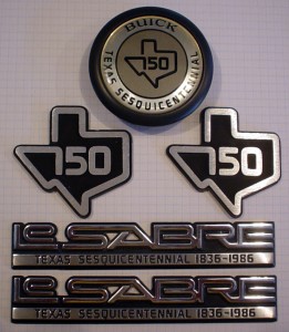 Buick LeSabre emblems