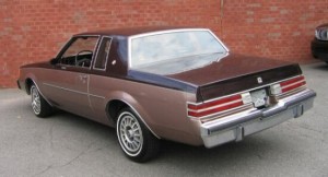 1987 Buick Regal two tone