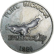 buick city 1986 badge