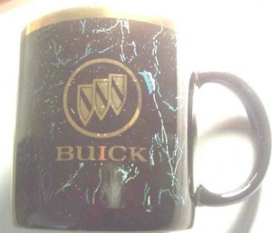 buick logo coffee cup