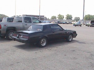 buick grand national at the strip