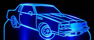 Buick Grand National lighted sign