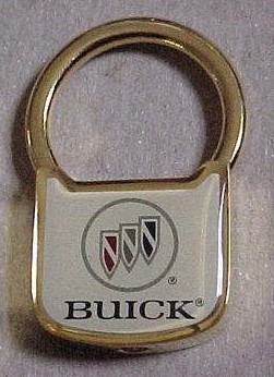 Brass Buick Key Chain