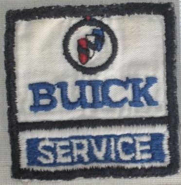 GM Buick Dealer Service Parts Patch