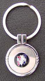 buick shield key ring