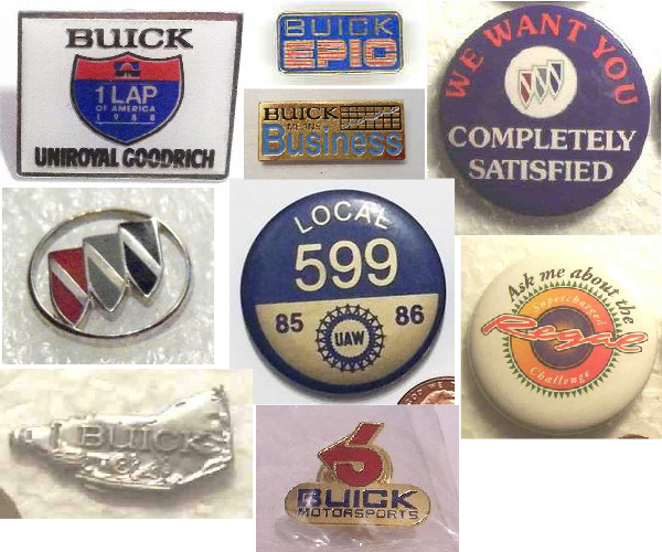 Turbo Buick Regal Pins