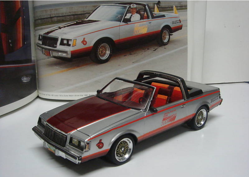 1981 Indy 500 Buick Regal Pace Car Model