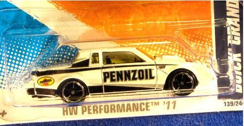 hot wheels white pennzoil 2011