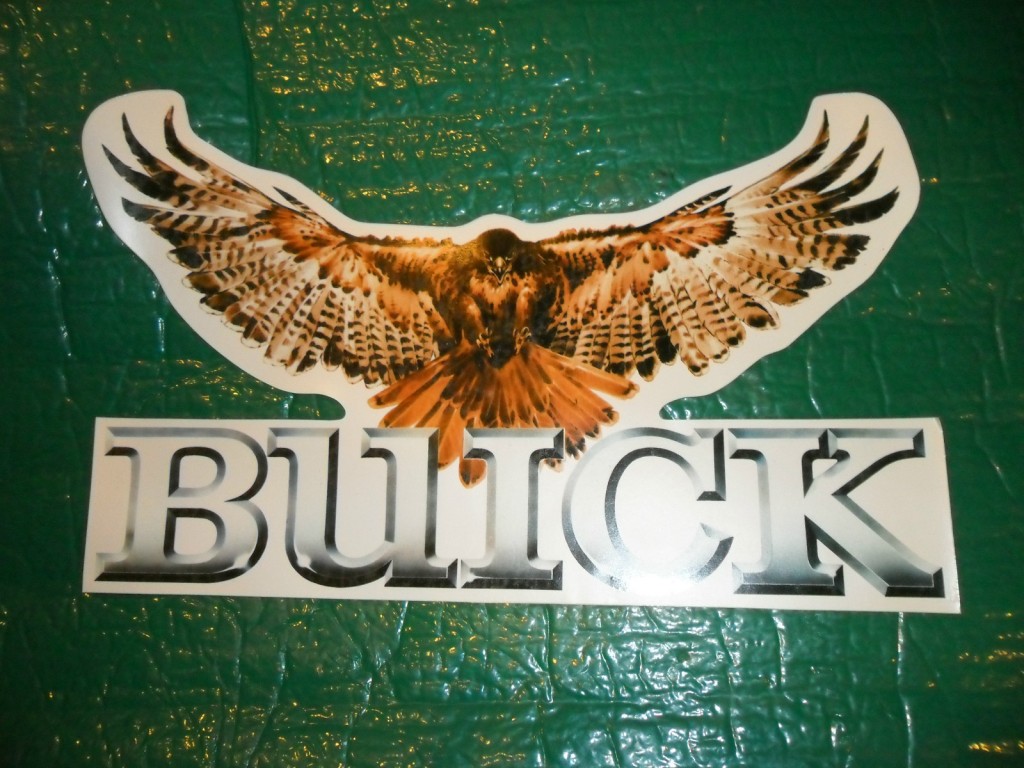 buick hawk sticker