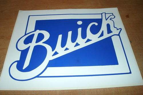 buick wall decal