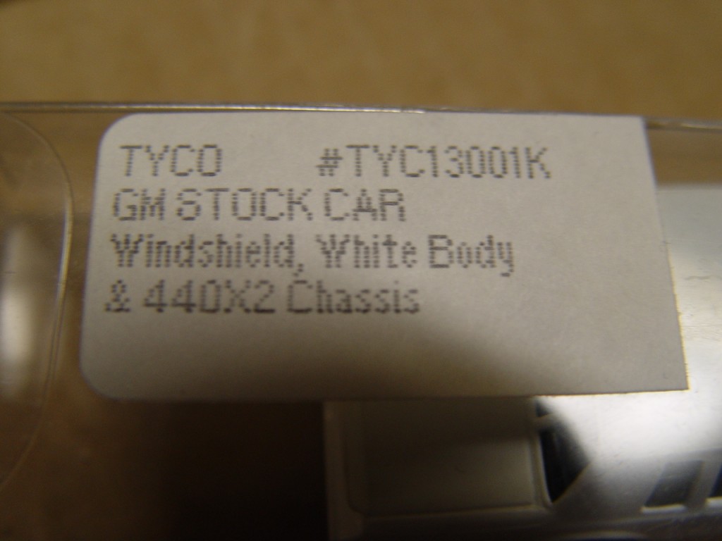 tyco white body buick regal 2