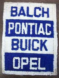 Buick Pontiac Opel Patch