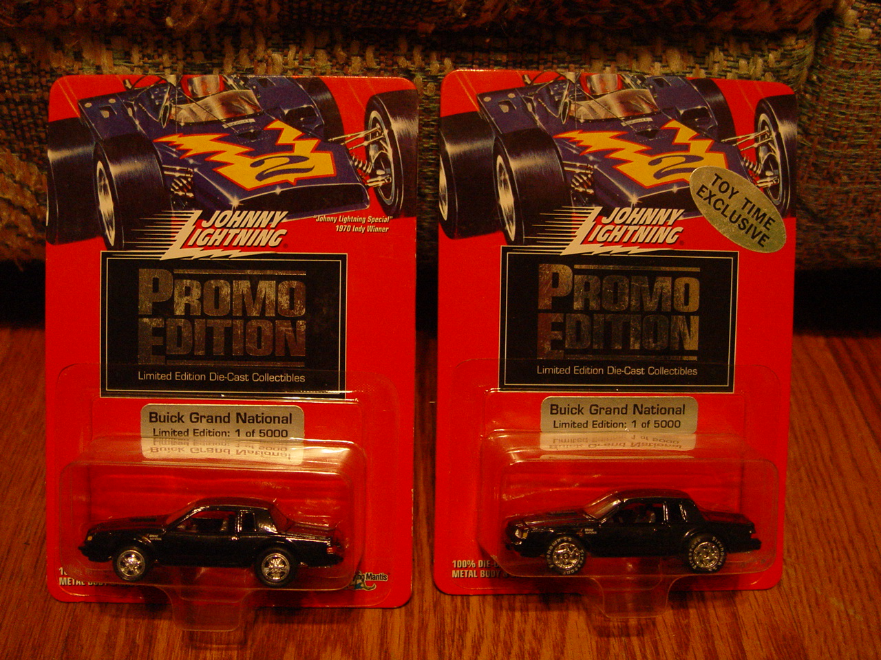 Johnny Lightning Promo Edition Toy Time Exclusive Black Buick Grand National
