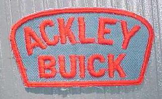 Ackley Buick dealership patch
