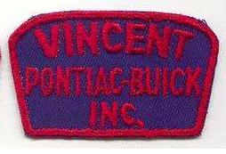 Vincent Pontiac Buick dealership patch