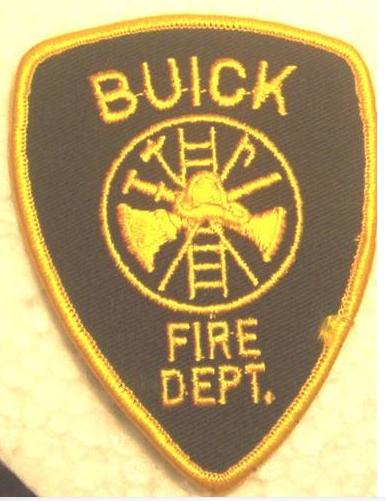 buick fire dept patch