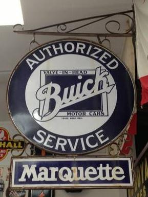1930s buick dealership sign