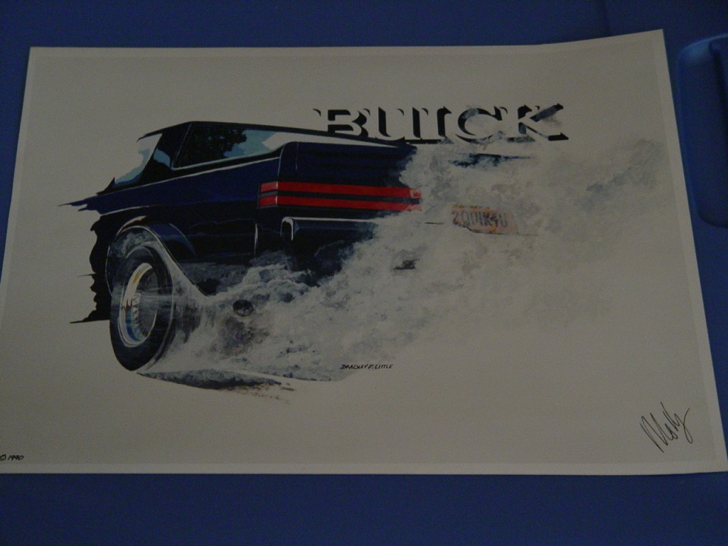 1990 limited edition buick print
