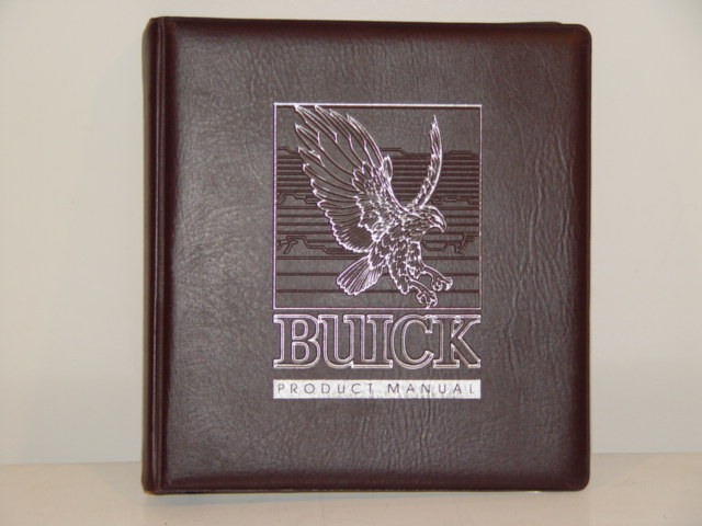 1984 Buick Marketing Manual Dealer Album