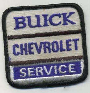 Buick Chevrolet Service Patch