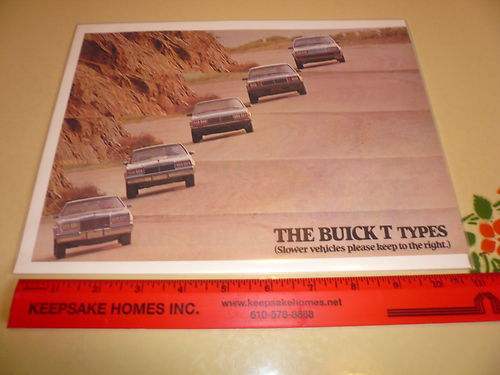 Buick T Types Ad