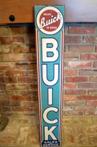 Buick Wood Dealership Sign