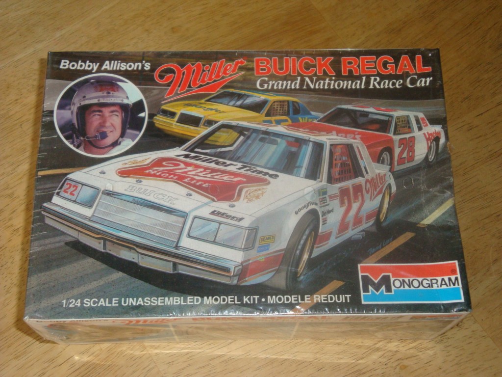 Monogram Bobby Allison Miller Buick Regal Model Kit