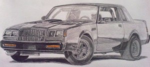 Buick gn sketch