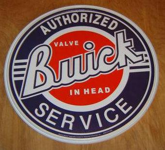 buick authorized service sign