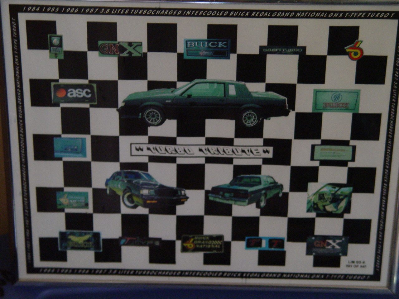 Turbo Buick Regal Poster Print