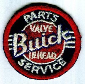 buick twill embroidered patch