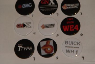 Assorted Buick Grand National Buttons