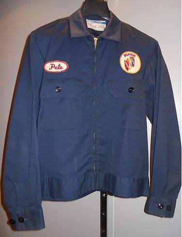 vintage buick mechanic jacket