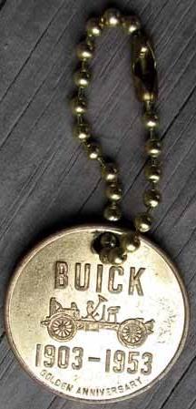 Buick 50th anniversary key chain